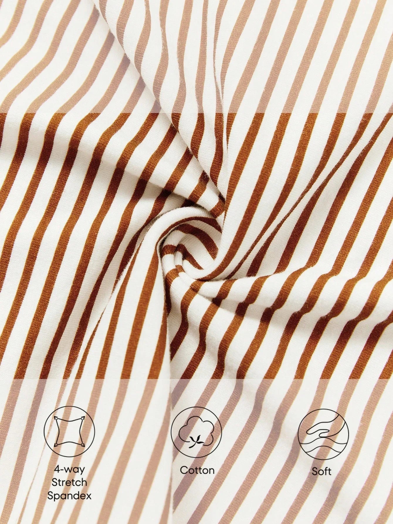 Macacão Listrado Com Bolso