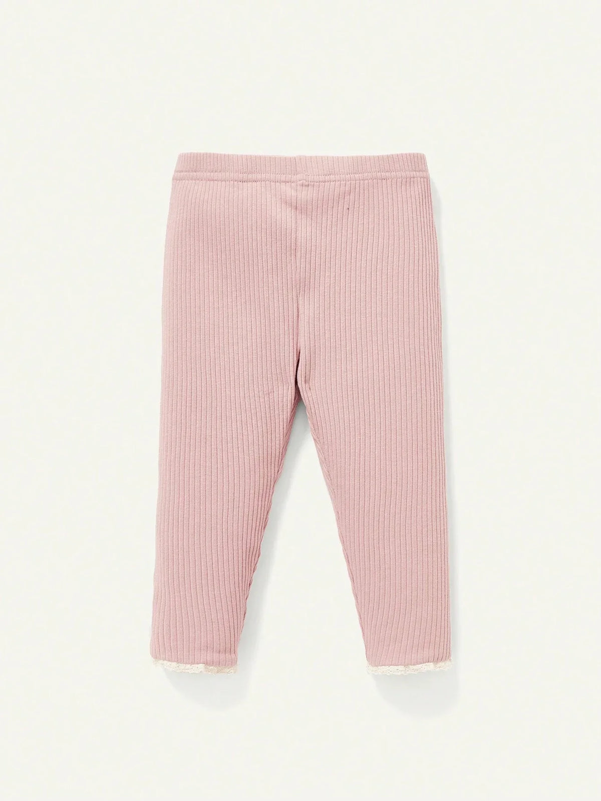 Kit Com 3 Calças Tricotado Em Ribana