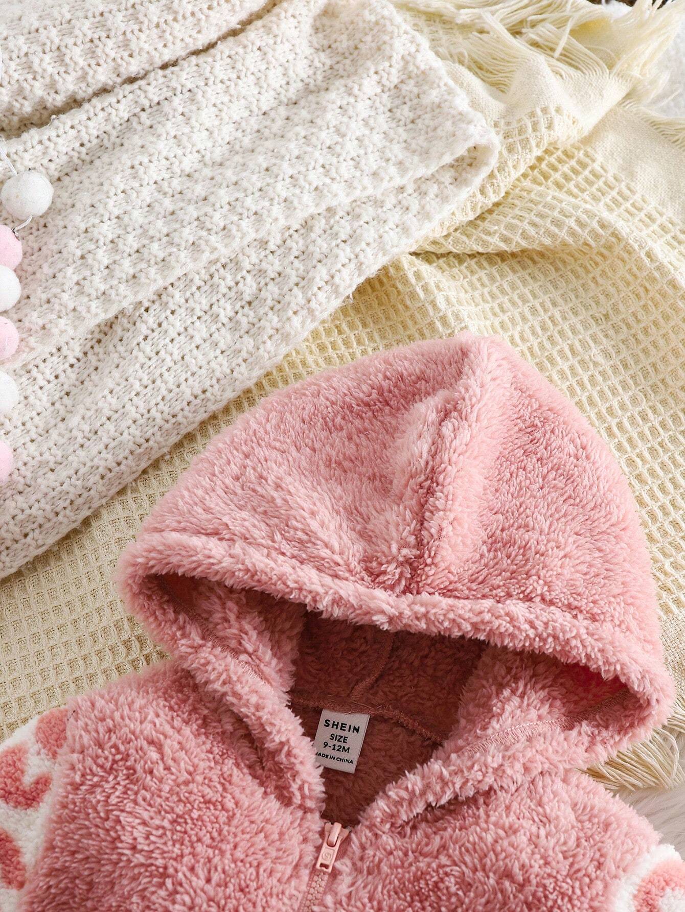 Macacão com capuz fofo de pele de leopardo