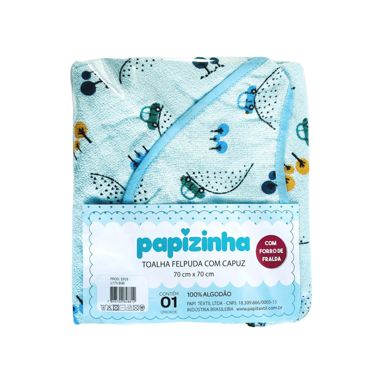 Kit Enxoval 15 Peças 6 Paninhos 5 Fraldas 1 Toalha 3 Cueiros