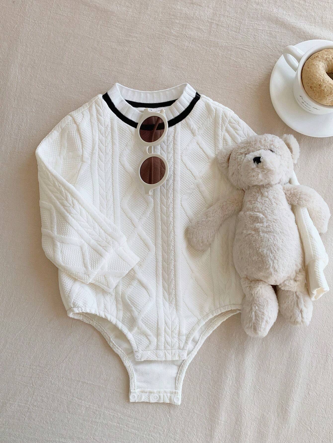 Body Tricot Manga Longa Estilo Sueter Unissex