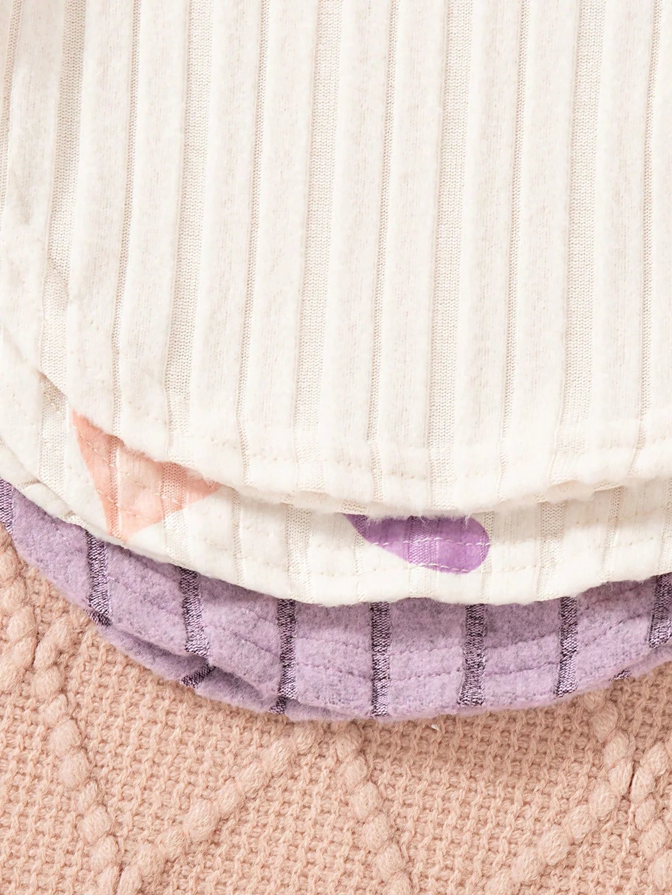 Kit com 3 Peças pijaminha longo para Menina