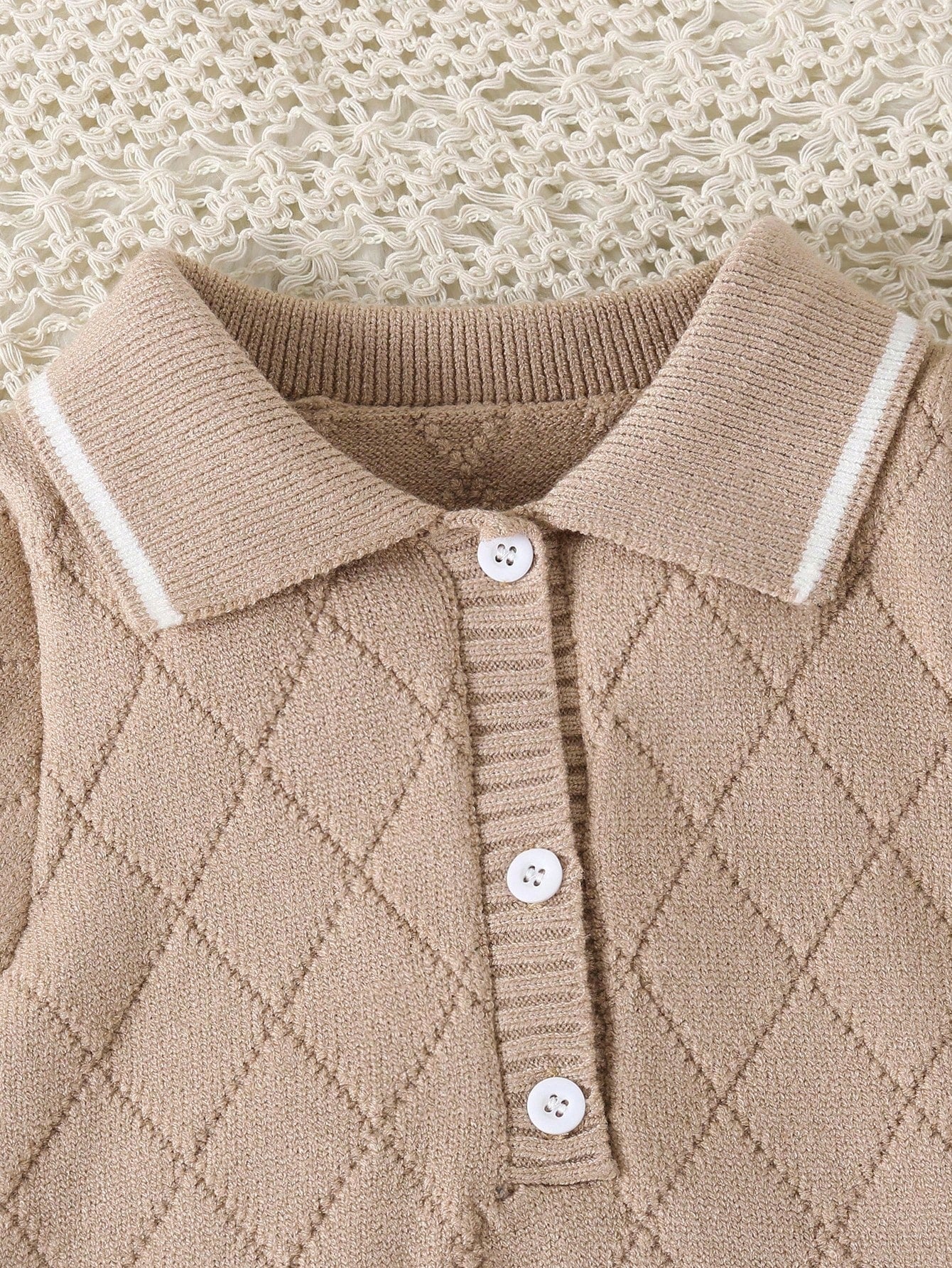 Macacão Polo Manga Curta Elegance