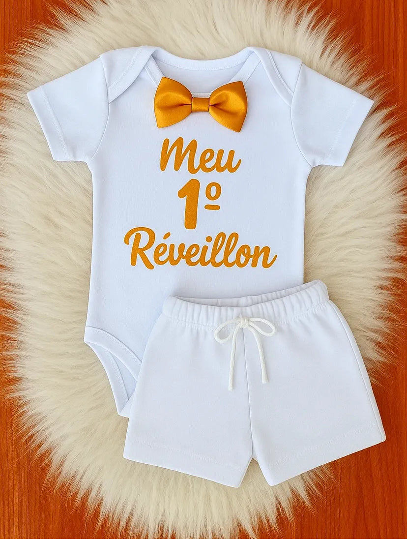 Conjunto Body e short meu 1 Réveillon