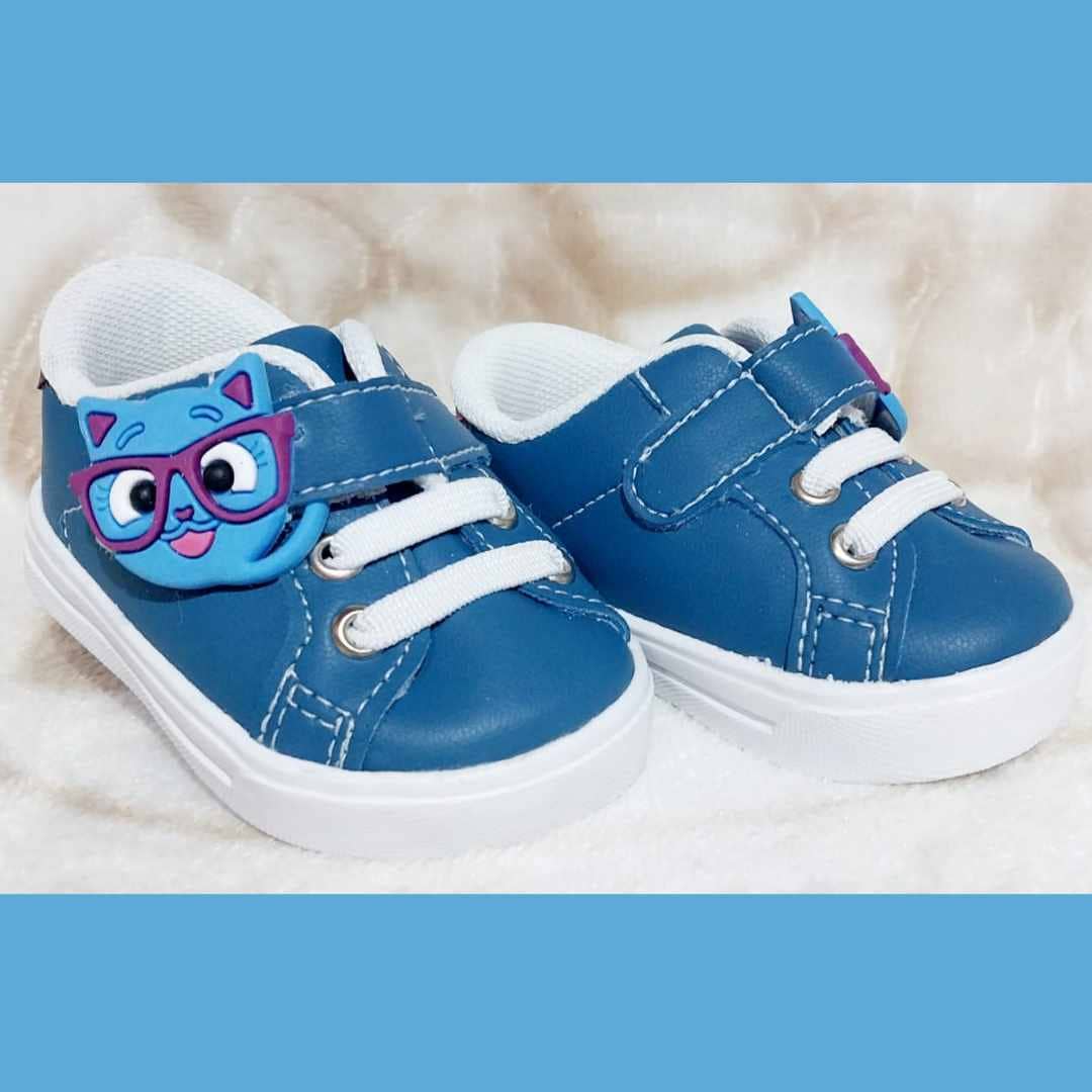 Tênis bolofofos Gatinho unissex infantil