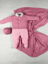 Saída Maternidade Manta e Macacão Fofura com gorro