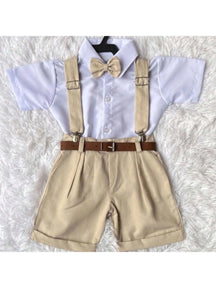 Conjunto Infantil Social Enzo 4 Peças