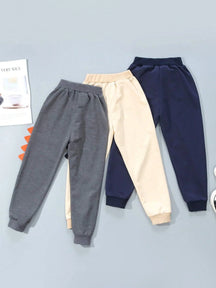 Kit Com 3 Calças Dino Em Ribana