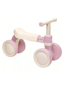 Bicicleta De Equilíbrio 4 Rodas Bebê Sem Pedal Infantil Criança Buba