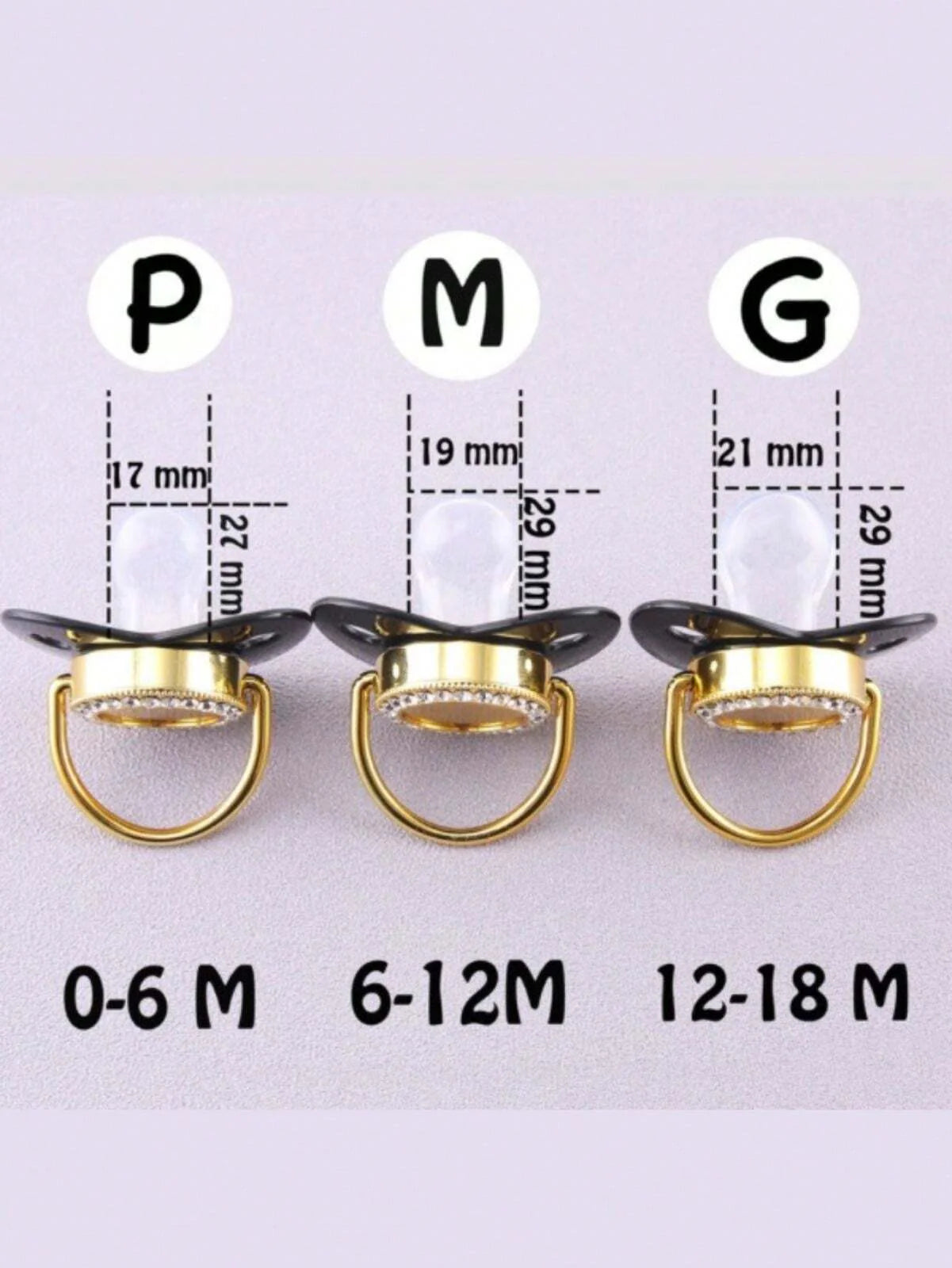 Kit chupeta + prendedor personalizado com nome para meninas e meninos