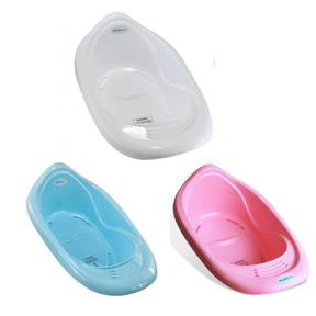 BANHEIRA DE BEBÊ  22L PLASTBA - RESISTÊNTE COM VALVÚLA