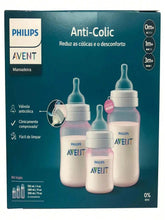 Kit 3un Mamadeiras Avent  Clássica Rosa 125ml /260ml /330ml