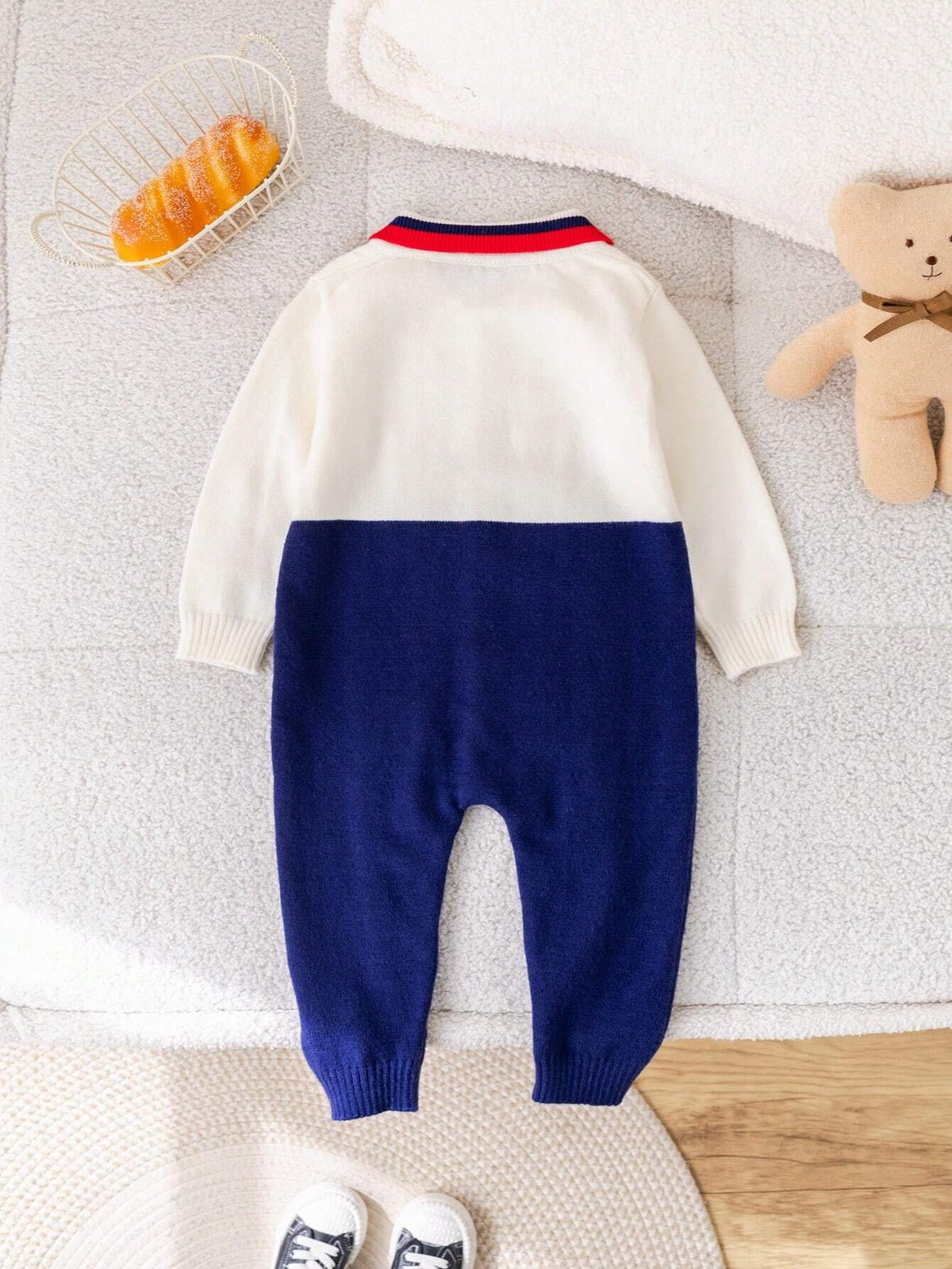 Macacão de Malha gola polo