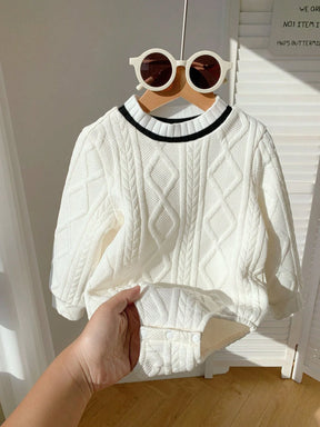 Body Tricot Manga Longa Estilo Sueter Unissex