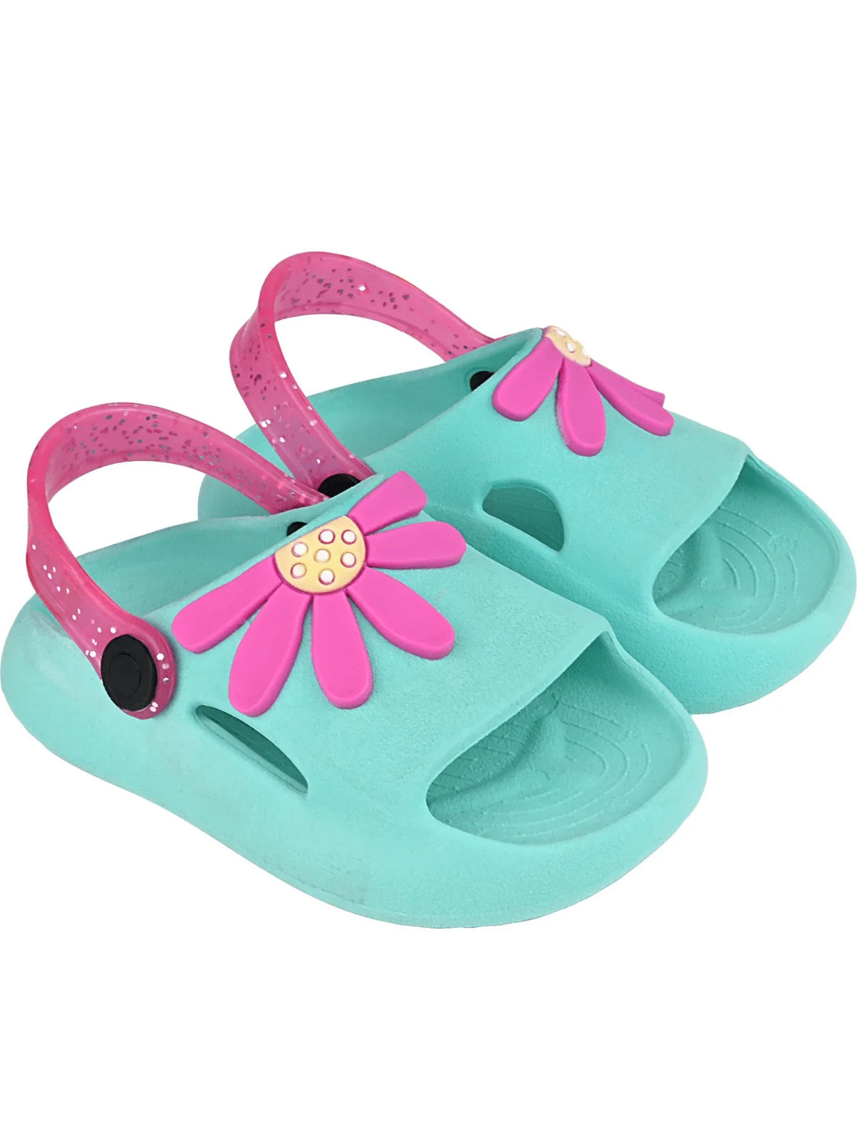 Kit 3 Pares Sandália Infantil Menina Papete Leve Calce Fácil