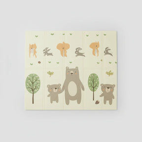 Tapete Infantil Dobrável  195 cm x 150 cm Impermeável Antiderrapante Conforto URSO