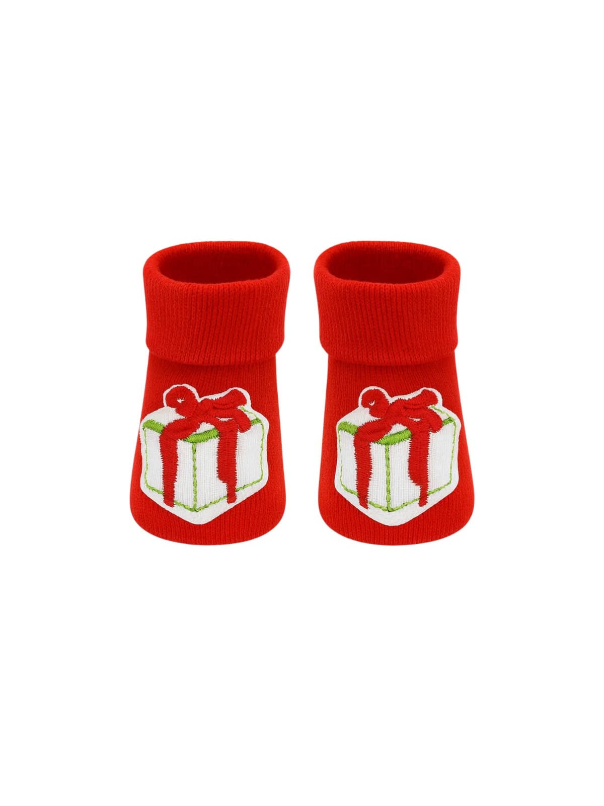 Meia Bebê 3d 0 a 1  ANO Unissex Especial Natal